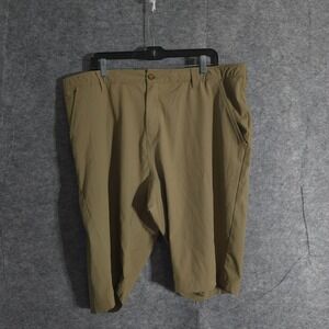 33000 Ft Men's Tan Shorts Golf Stretch Performance Quick Dry Lightweight W42